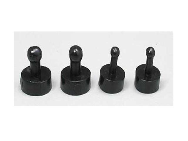 Dubro Fuel Line Plugs Small/Large Dots (4)