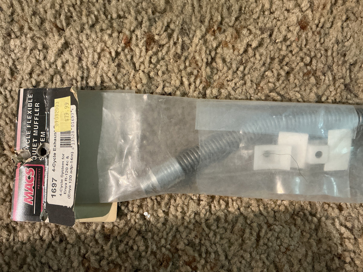 MACS 4 CYCLE EXHAUST QUIET MUFFLER SYSTEM 1697