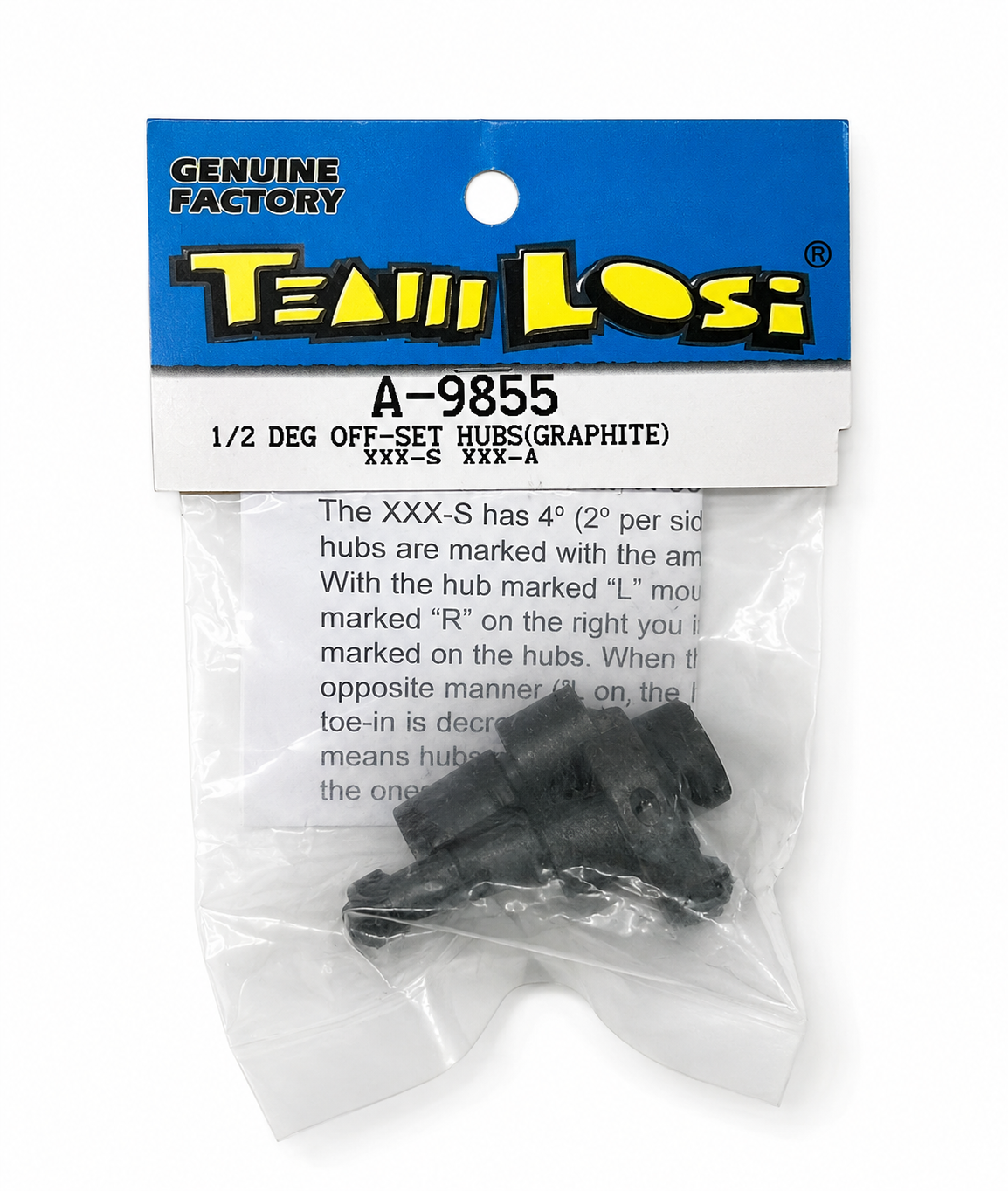 LOSA9855 1/2 DEG OFF SET HUS(GRAPHITE)