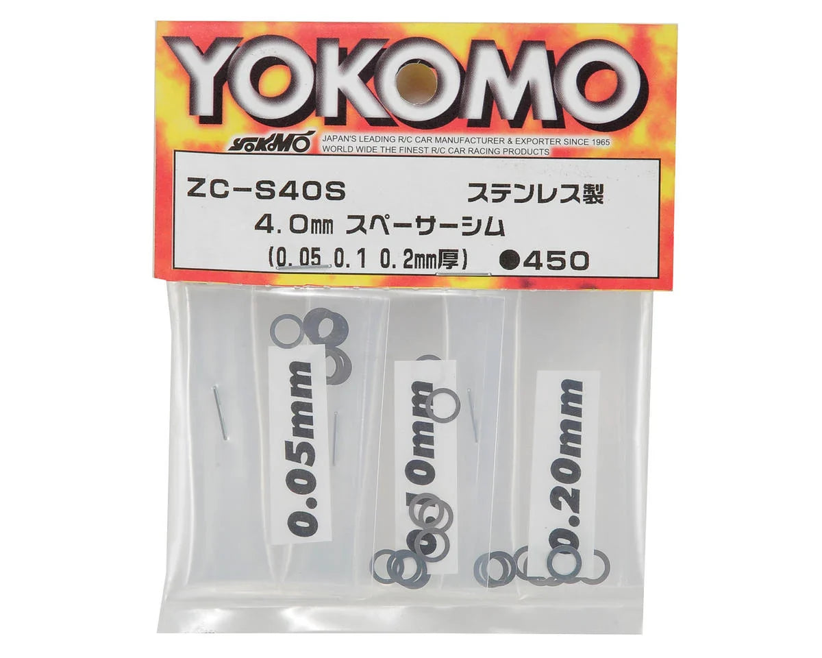 YOKZC-S40SA Yokomo 4mm Spacer Shim Set