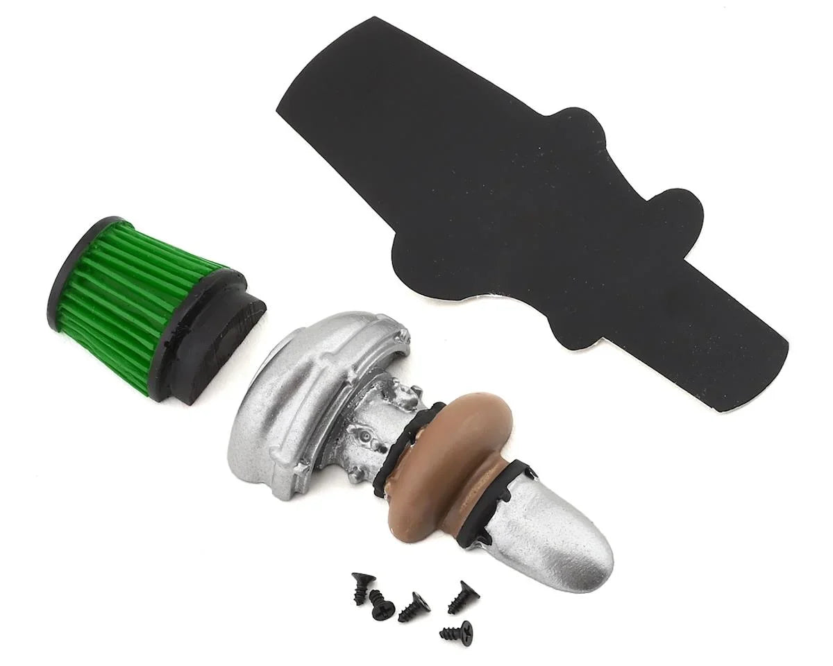 SDW-HTURCONE-GR Sideways RC Scale Drift Half Turbo w/Cone Filter (Green)