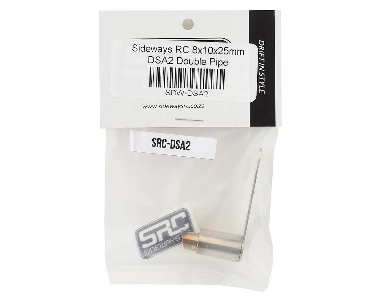 SDW-DSA2 Sideways RC Scale Drift DSA2 Double Pipe Dual Exhaust Tip
