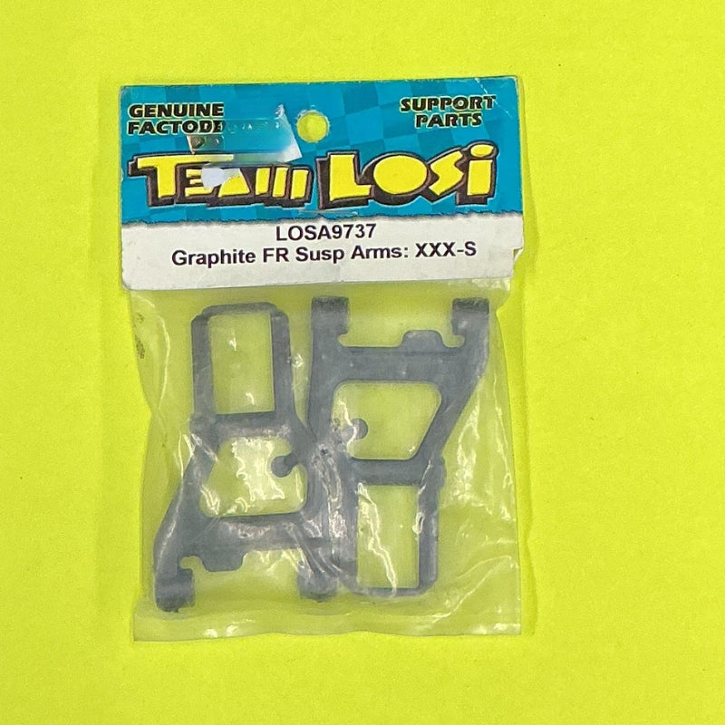 LOSA9737 Graphite FR Susp Arms: XXX-S