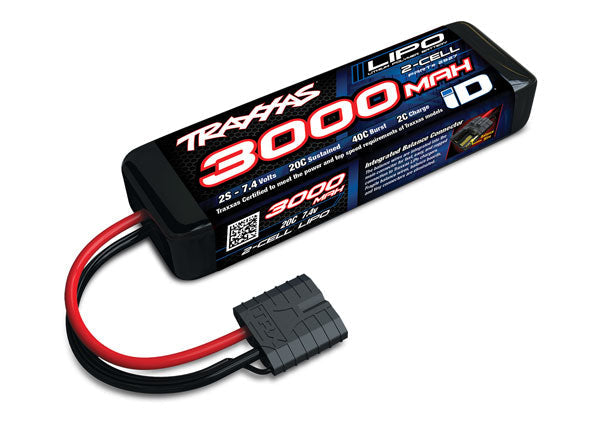 3000mah 7.4v 2-Cell LiPo Battery - 2827X