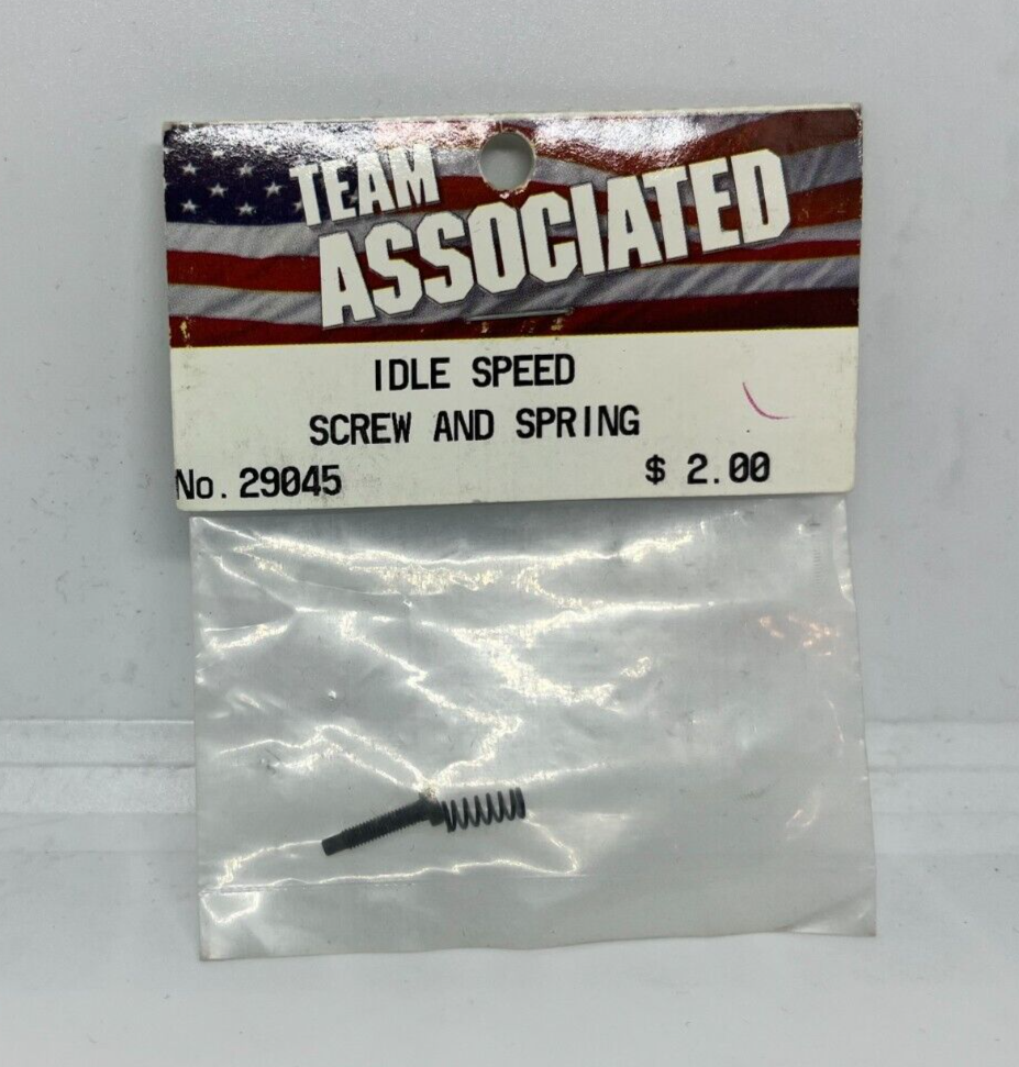 Team Associated 29045 idle speed screw and spring