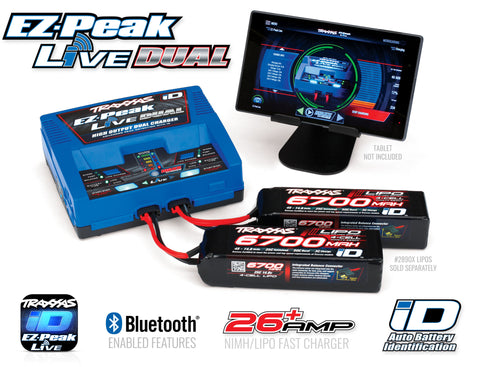 New EZ Peak Live Dual Charger with iD - 2973