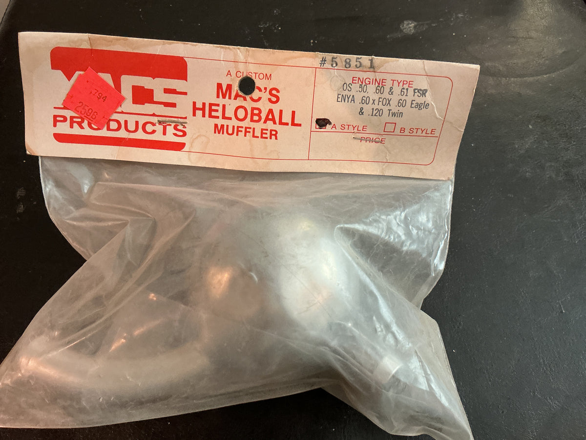 MACS HELOBALL MUFFLER 5851
