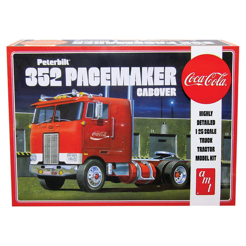 Skill 3 Model Kit Peterbilt 352 Pacemaker Tractor "Coors" 1/25 Scale - AMT1375