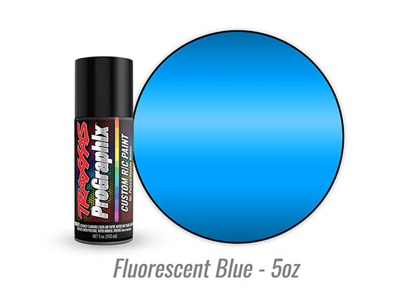Traxxas Fluorescent Blue ProGraphix Spray Paint (5 oz)