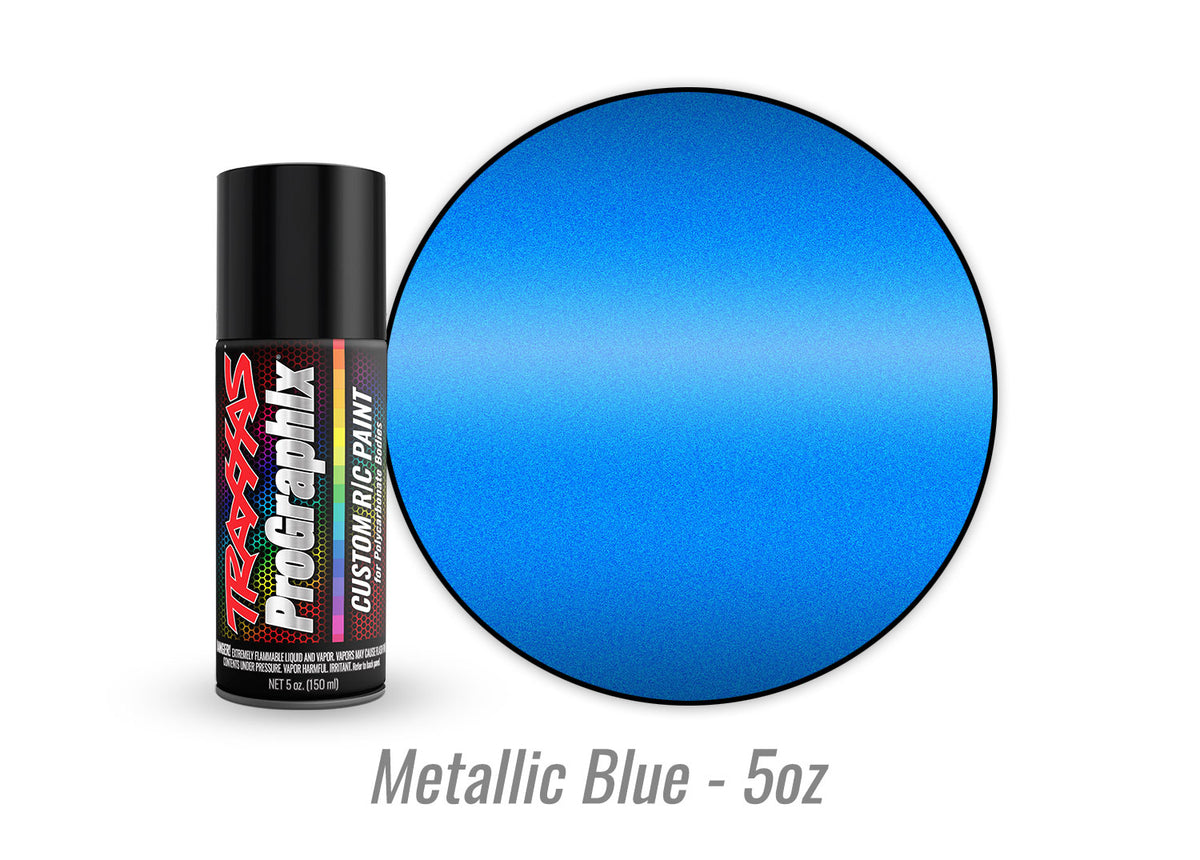 Traxxas Metallic Blue ProGraphix Spray Paint (5 oz)