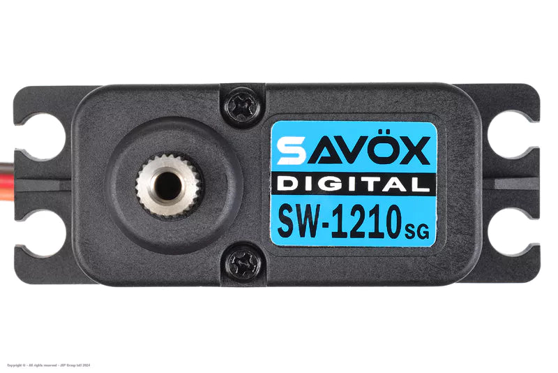 Savox SW-1210SG+ Digital Coreless Waterproof Servo – Steel Gears