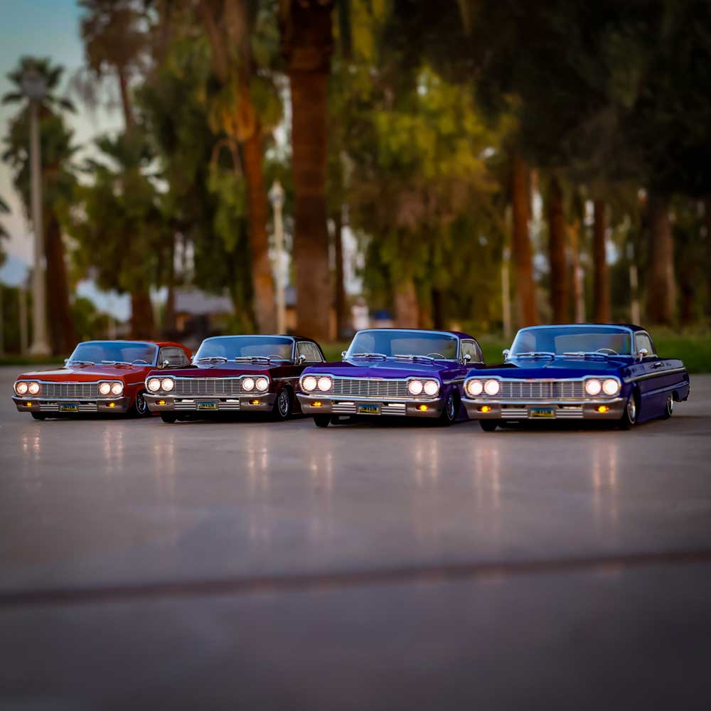 Redcat SixtyFour-18 RC Car - 1:18 1964 Chevrolet Impala SS Hopping Lowrider