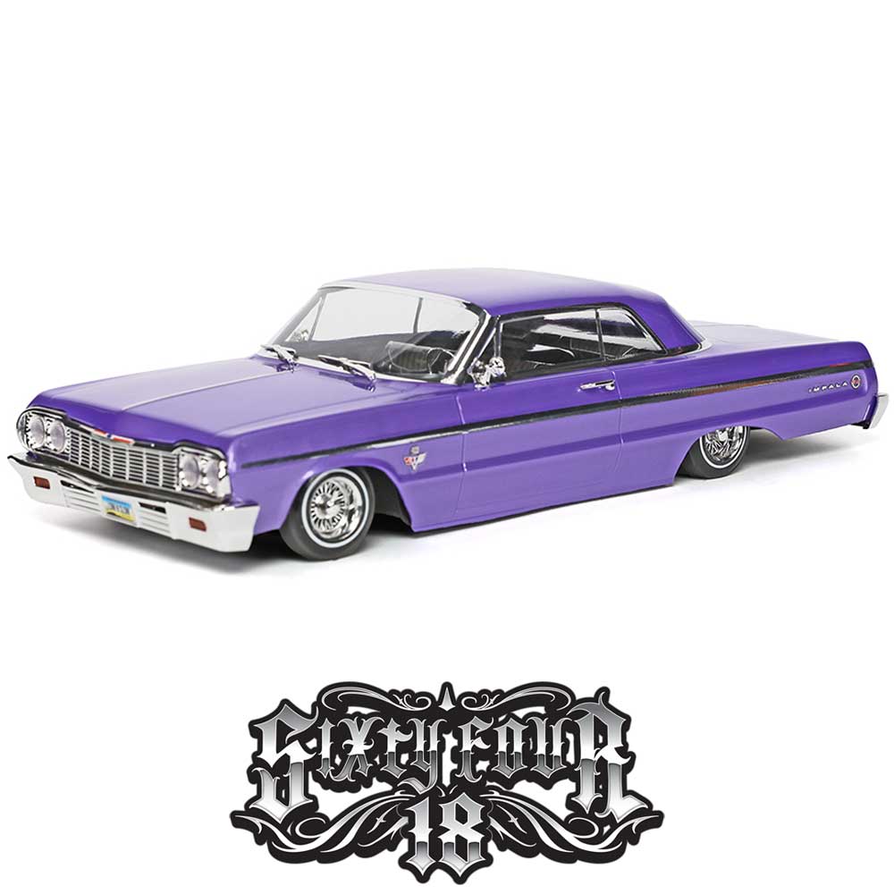 Redcat SixtyFour-18 RC Car - 1:18 1964 Chevrolet Impala SS Hopping Lowrider