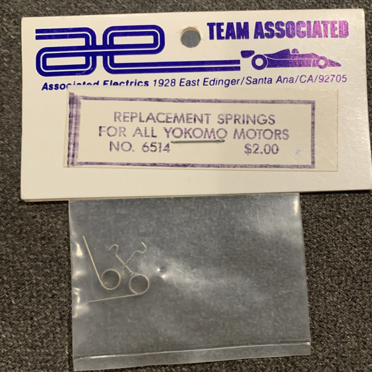 Team associated 6514 replacement springs for all yokomo motors