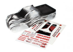 Body, Stampede® 4X4, ProGraphix® (Graphics are printed, requires paint & final color application) decal sheet - 6714