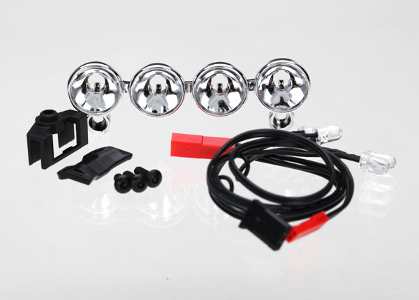 LED lightbar (chrome, 4 clear lights) - 6784