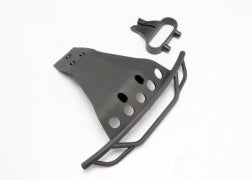 Bumper, front/ bumper mount, front (black)