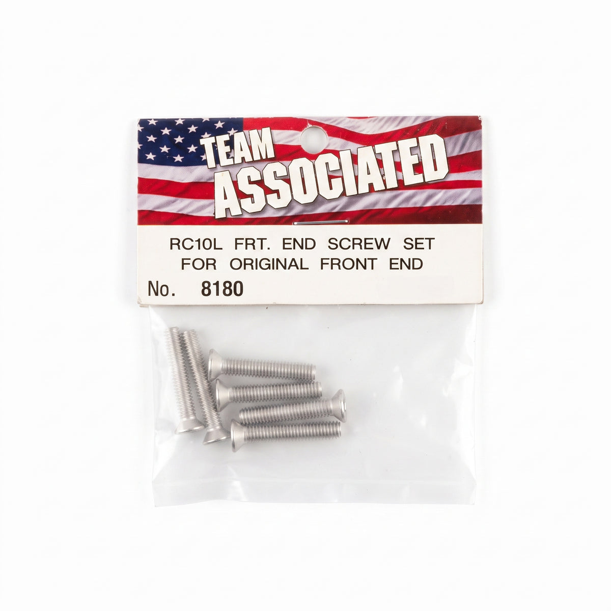 ASC8180 RC10L FRT. END SCREW SET FOR ORIGINAL FRONT END