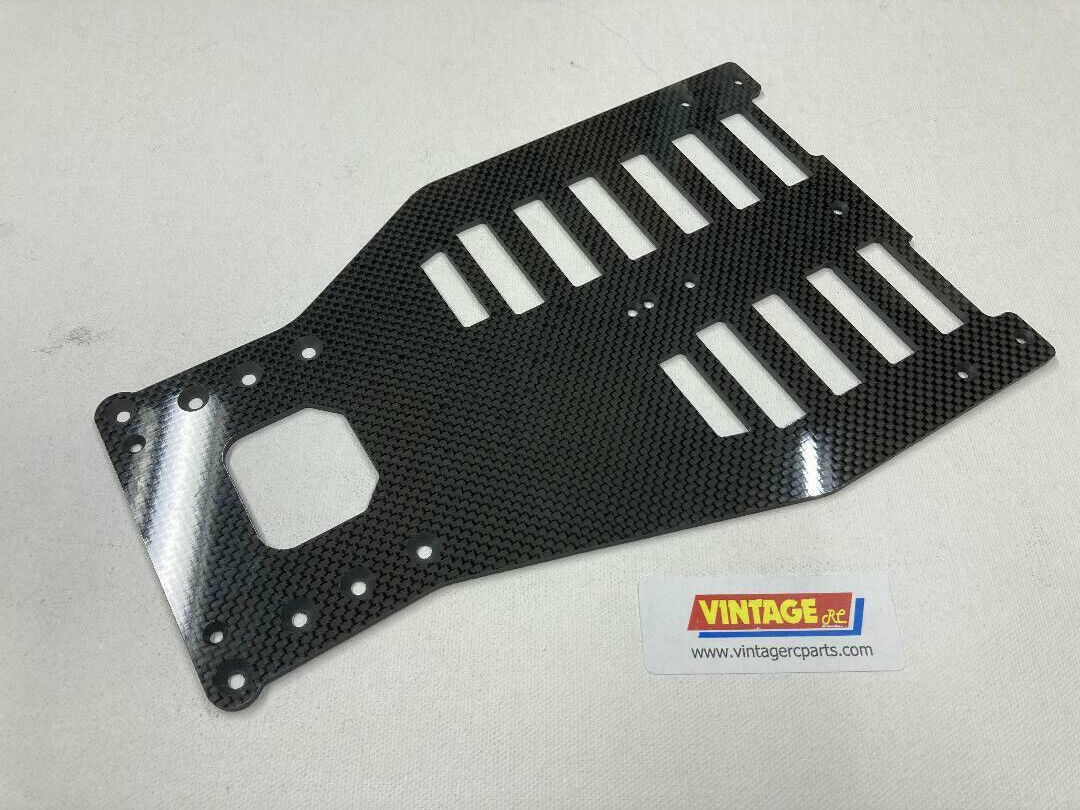 Vintage Team Associated #8301 Carbon Fiber Super Speedway Chassis RC10LSS