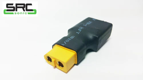 Female XT60 to Male XT90 Wireless Adapter - SRC 8813