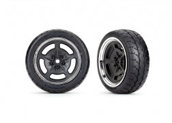 T&W SPLIT SPOKE BLK CHRM WHEEL - 9372