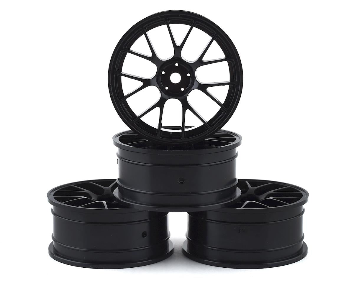 MST 24mm RE Wheel Black 4 0mm Offset w/12mm Hex - MXS-832501BK