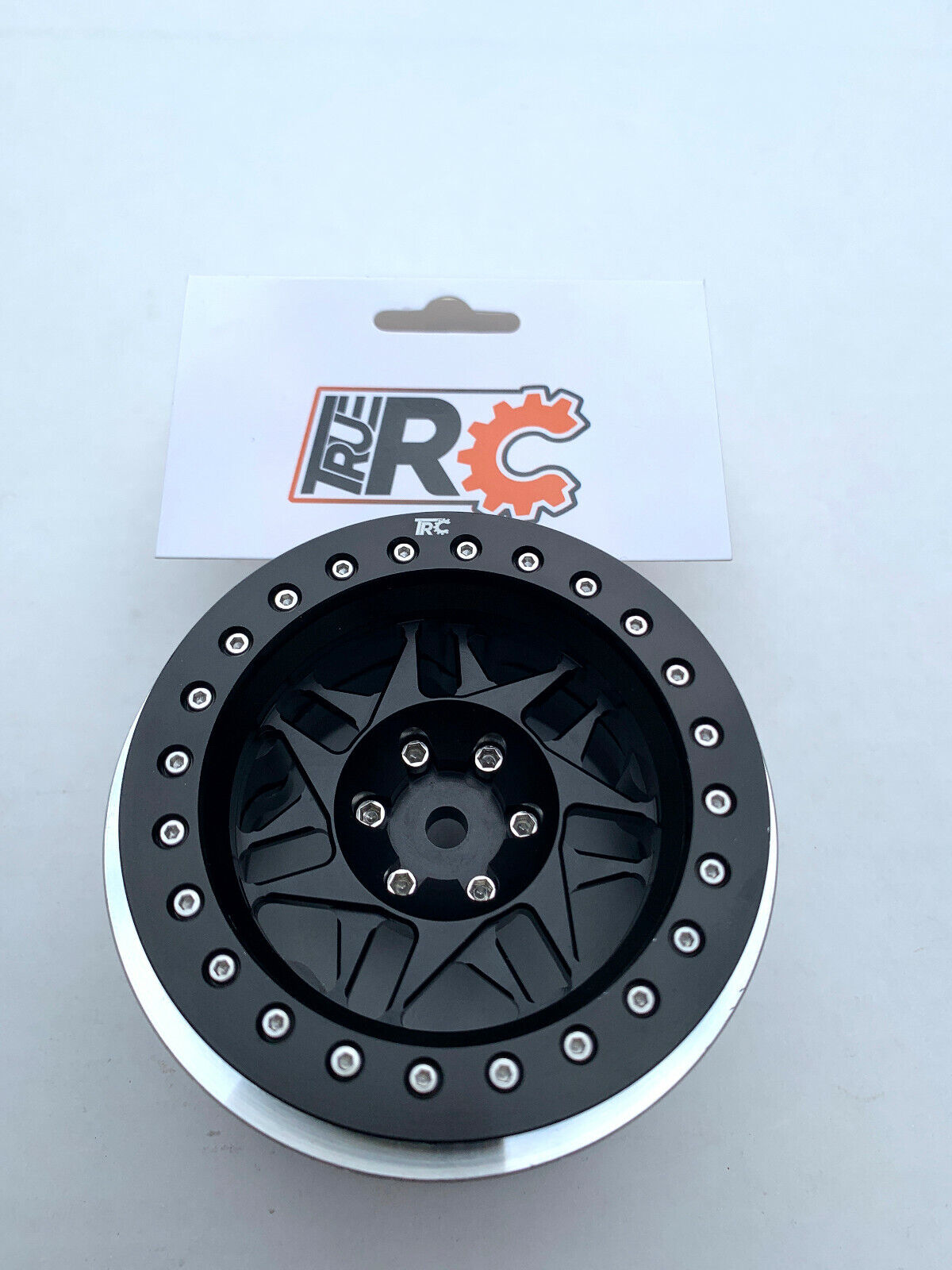 Axial SCX6 2.9” Black Aluminum Wheels 2 each - TRC-106