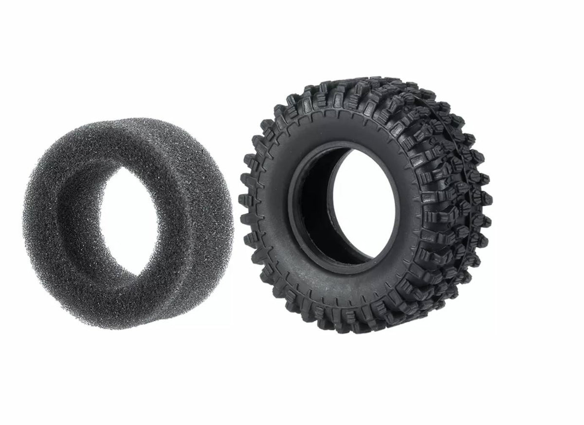 Axial SCX24 Rubber Crawler Tires 54mm x 23mm - TRC-118
