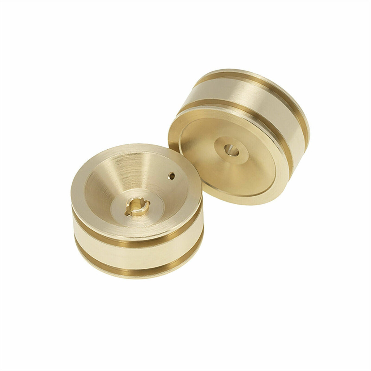 Brass Wheels for SCX24 2 pcs - TRC-023