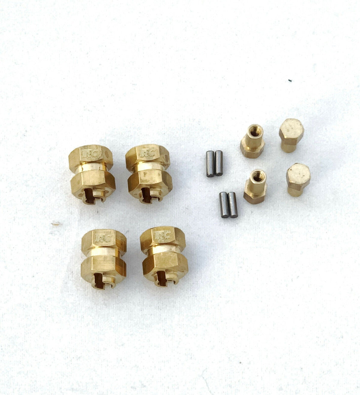 SCX24 Brass Hex Wheels Extender - TRC-092