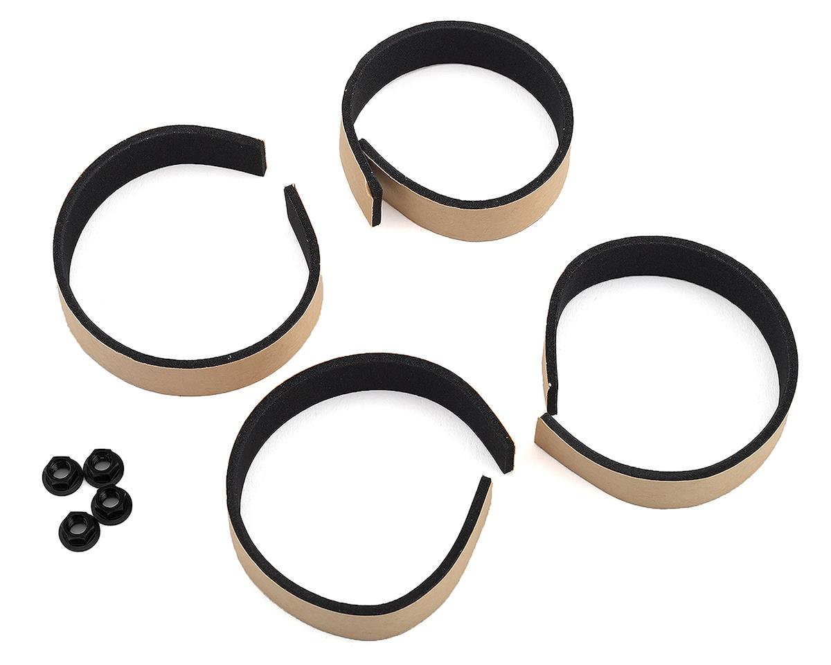 MST 501 Wheel Set (Flat Black) (4) (Offset Changeable) w/12mm Hex - MXS-832103FBK