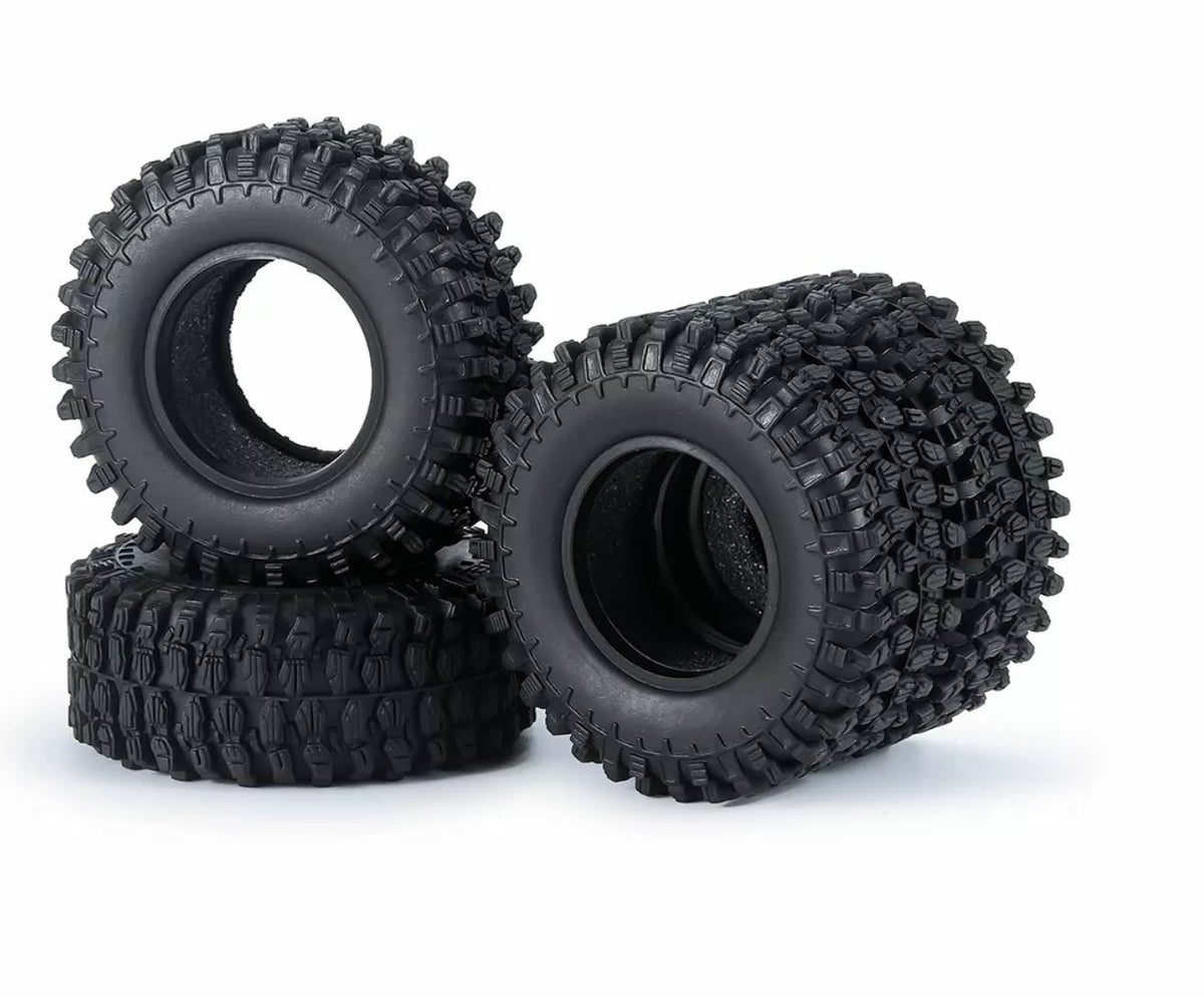 Axial SCX24 Rubber Crawler Tires 54mm x 23mm - TRC-118