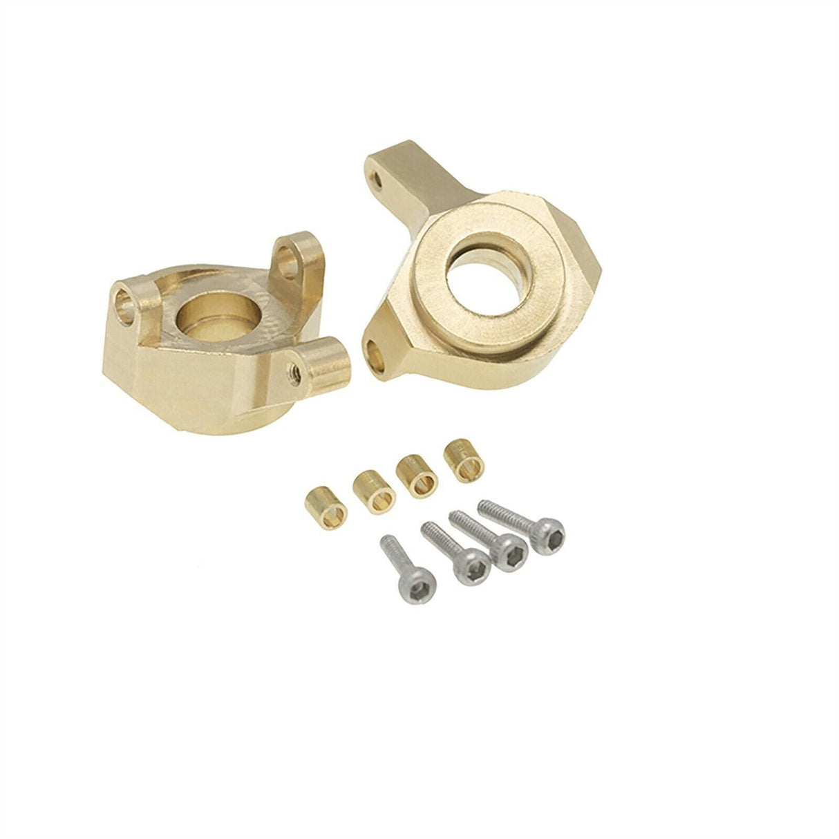 SCX24 Brass Steering Knuckles - TRC-093