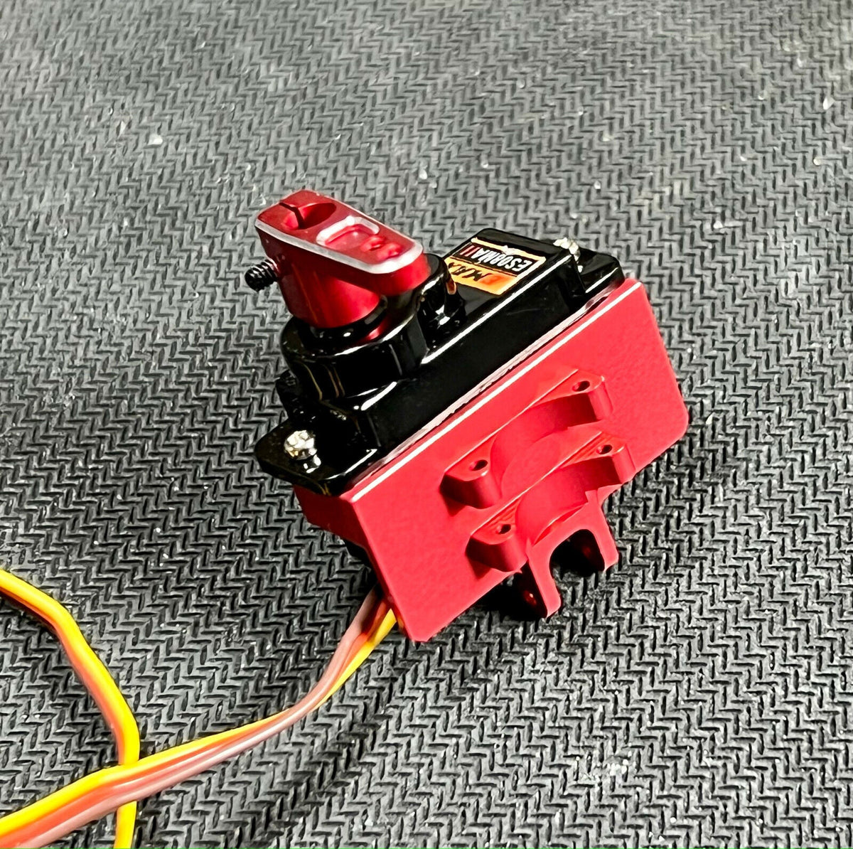 SCX24 EMAX ES08MAII Servo Upgrade Package Red - TRC-130