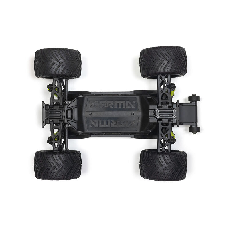1/16 GORGON GROM 4X4 RTR Brushed Monster Truck (Battery & Charger Included), Yellow