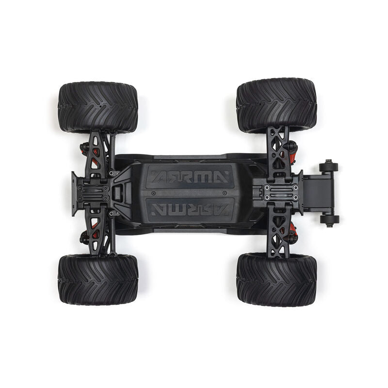 1/16 QUAKE GROM 4X4 RTR Brushed Monster Truck (Battery & Charger Included), Red