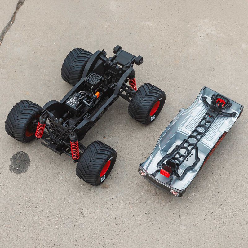 1/16 QUAKE GROM 4X4 RTR Brushed Monster Truck (Battery & Charger Included), Purple