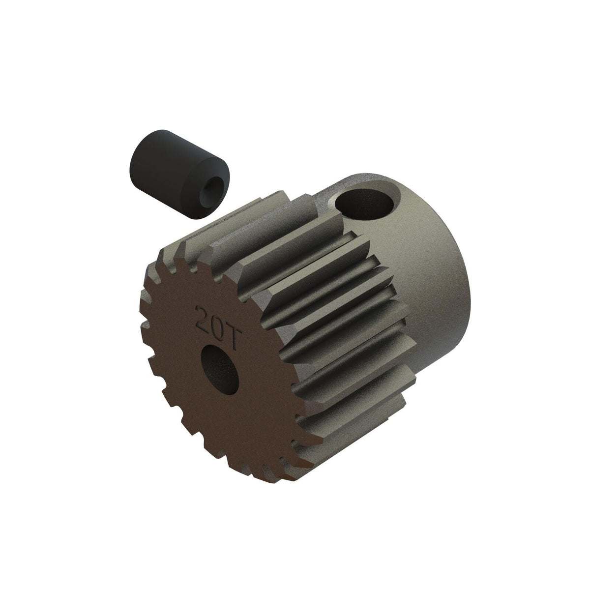 Pinion Gear 20T 0.5 MOD CNC 2.3mm Bore - ARA311206