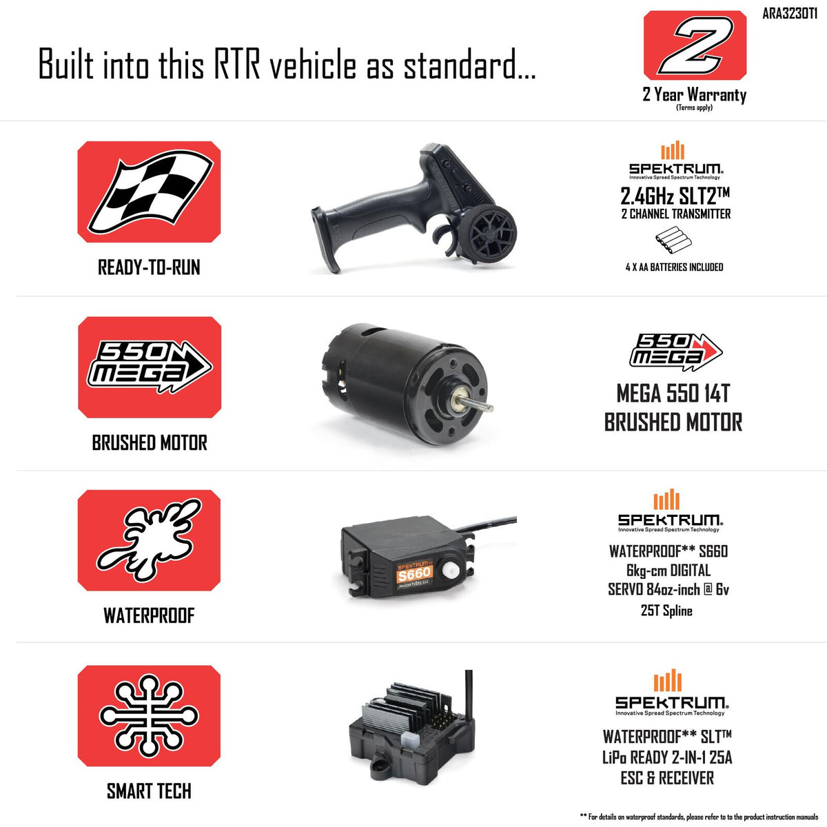 ARA3230T1 1/10 ARRMA GORGON