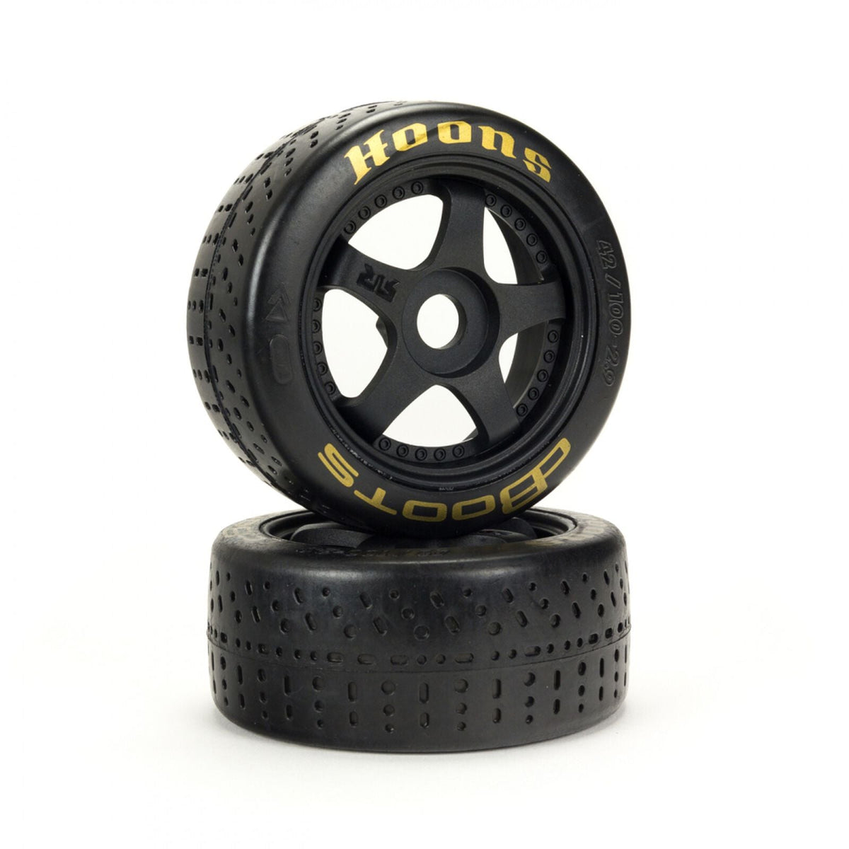 Picket ST 2.8 Mounted Tires, Chrome 14mm Hex (2) - DTXC5203