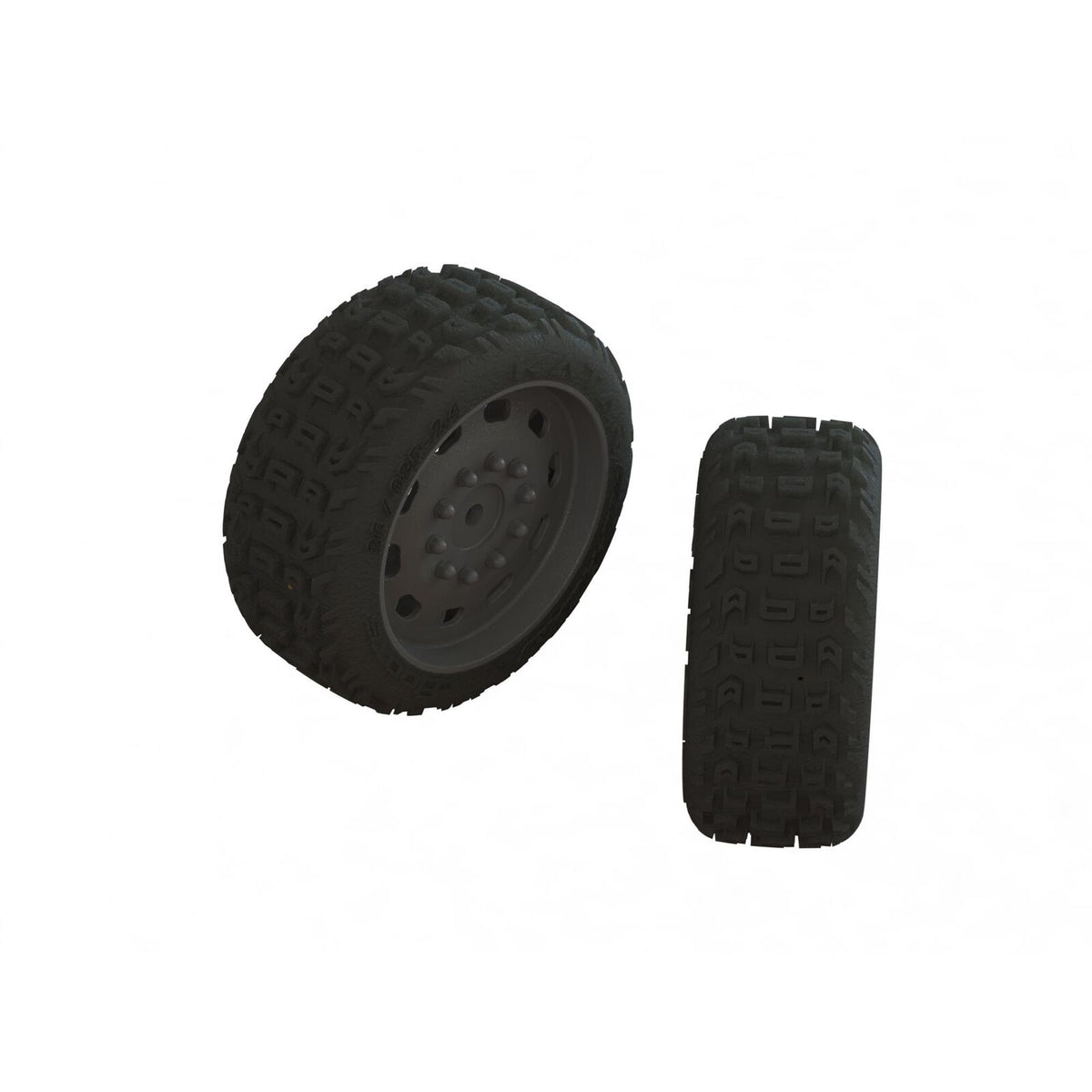 dBoots KATAR 35/085 2.4 Tire Set Glued (1 Pair) - ARA550083