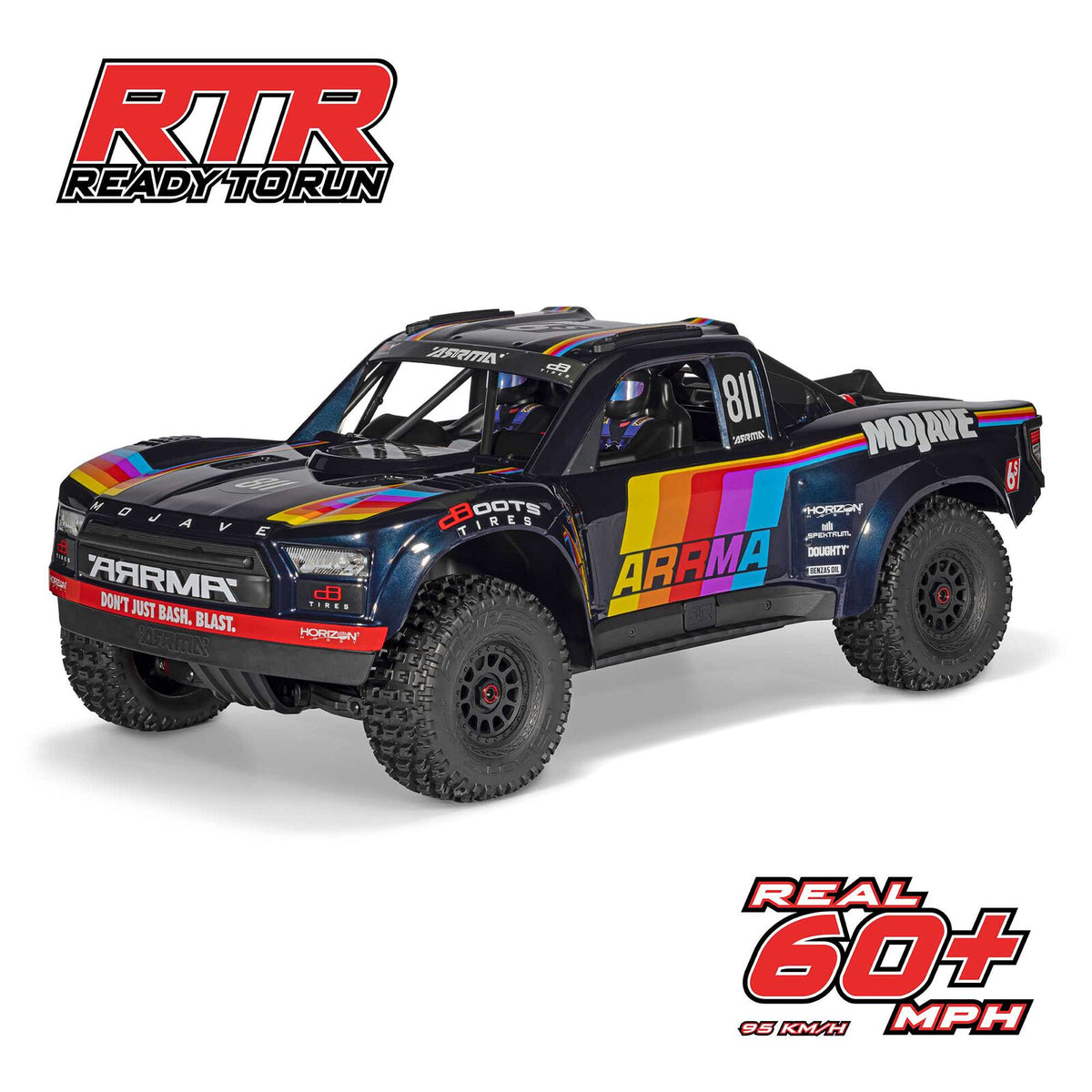 ARA7604V3T1 1/7 ARRMA MOJAVE 6S