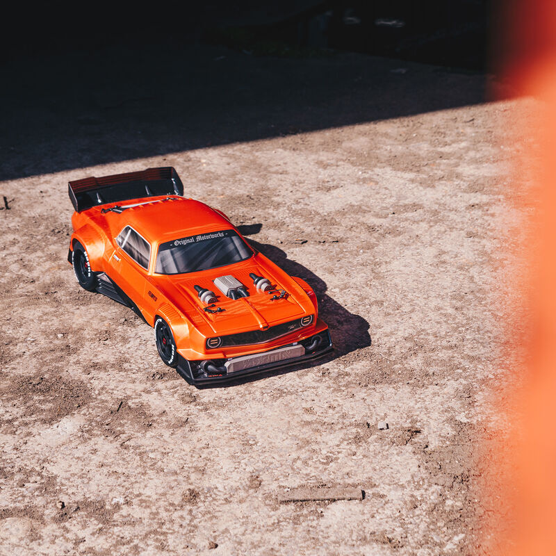 1/7 FELONY 6S BLX Street Bash All-Road Muscle Car RTR, Orange