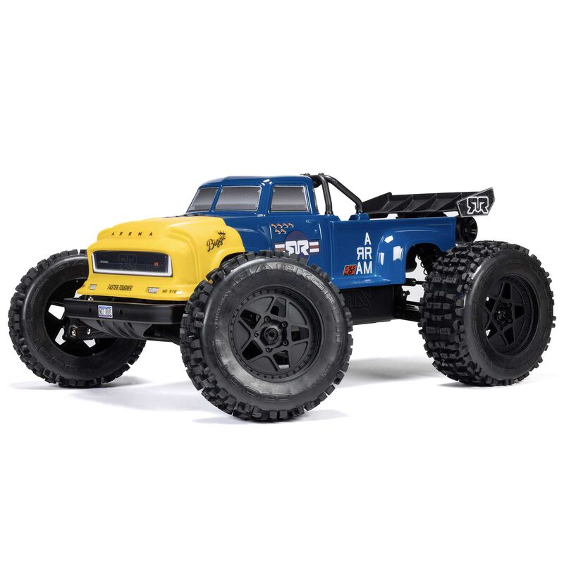 1/8 NOTORIOUS 6S 4X4 RTR Brushless Stunt Truck, Blue
