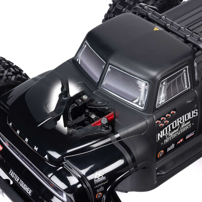 1/8 NOTORIOUS 6S 4X4 RTR Brushless Stunt Truck, Blue