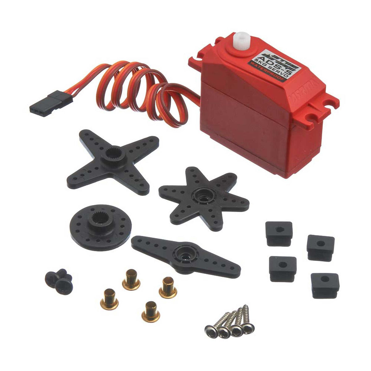 ARAM1011 ADS-5 V2 4.5kg Waterproof Servo, Red