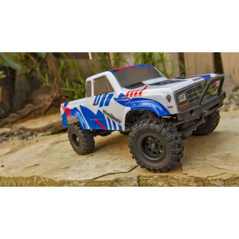 1/24 Enduro24 4WD Sendero Trail Truck RTR, Red/Blue - ASC20181