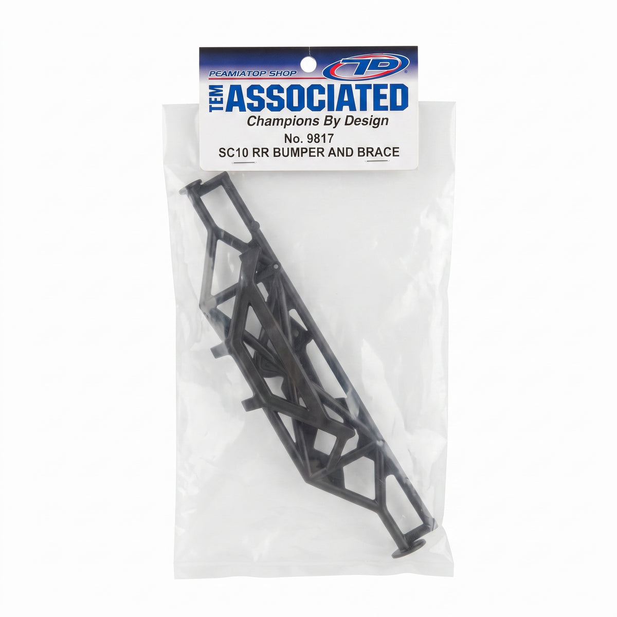ASC9817 SC10 RR BUMPER AND BRACE