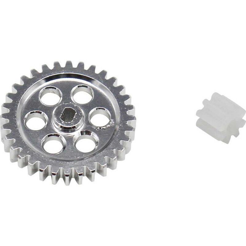 0.5M Spur Gear Conversion: Axial SCX24