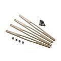 AX31263 Upper Link Plate Set Aluminum Yeti XL (4)